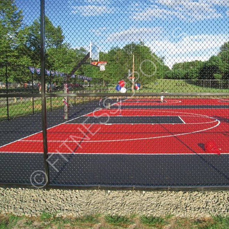 Backyard basketball court design