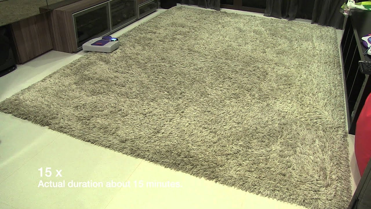 Neato Robotic Vacuum XV-21 cleaning a 1.5" pile carpet ...
