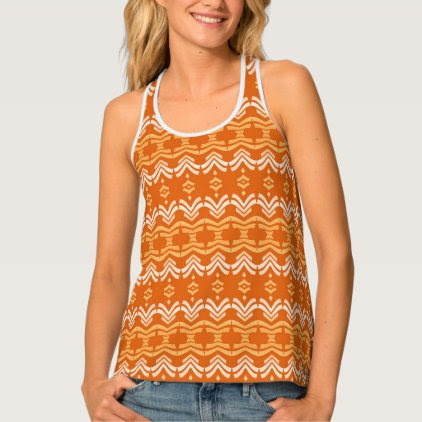 ethnic african seamless pattern tank top