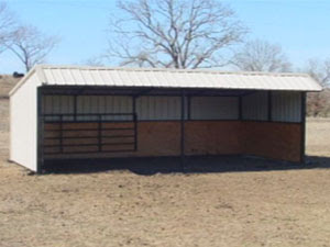 Horse Shelter Loafing Shed Plans