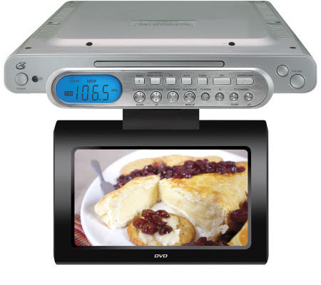 GPX KCLD8887DT Under Cabinet TV/DVD Combo — QVC.com