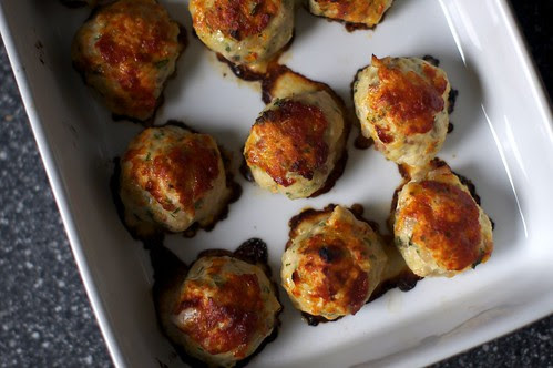 baked chicken meatballs | smitten kitchen