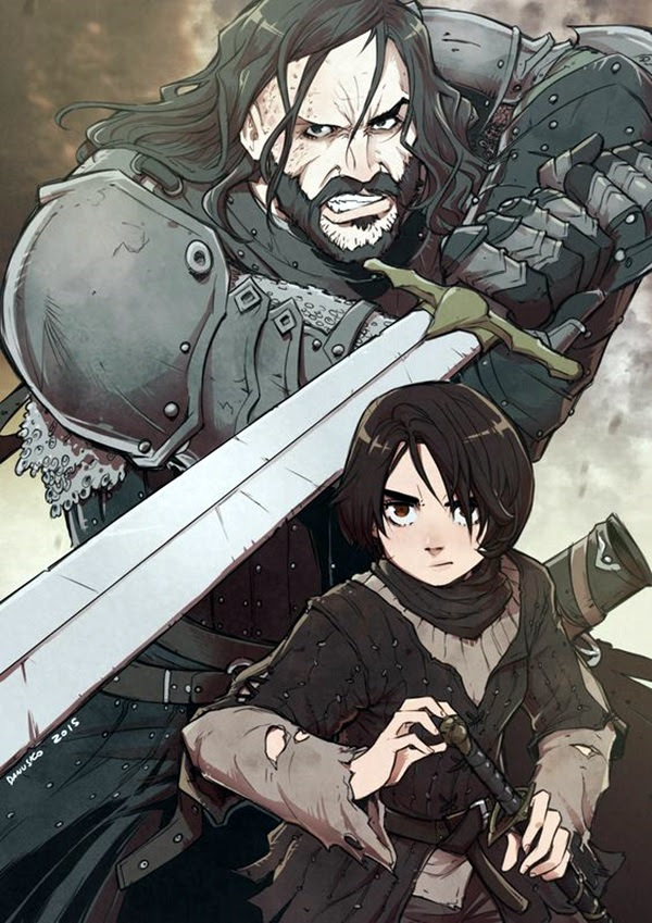 Best Examples of GAME OF THRONES ART (24)