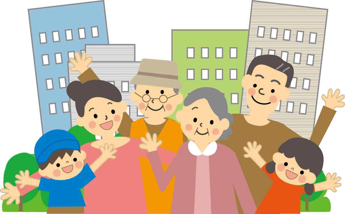 家族のイラスト 無料イラスト フリー素材2