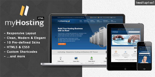 myHosting - Responsive Hosting & Business Template