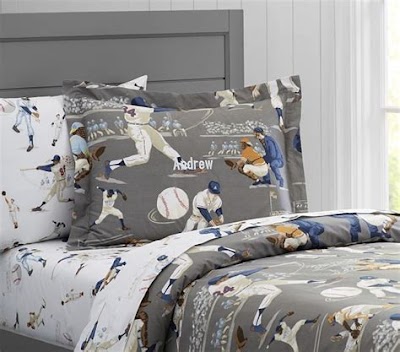 Pottery Barn Kids Baseball Bedding: Interior Decorator'S Guide