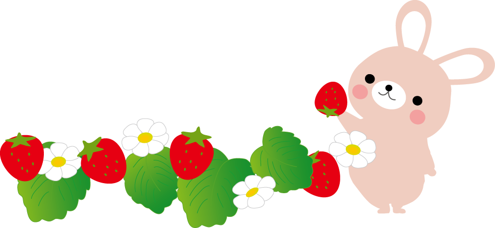 春 苺 いちご のイラスト 無料イラスト フリー素材