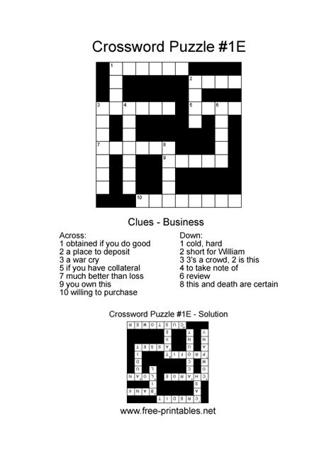  hard crosswords