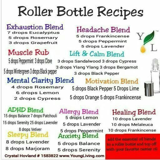 Roller Ball Remedies Essential Oils Young Living