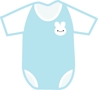 ベビー服 無料イラスト フリー素材