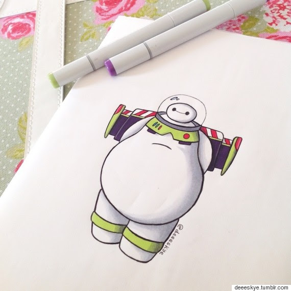 baymax buzz lightyear