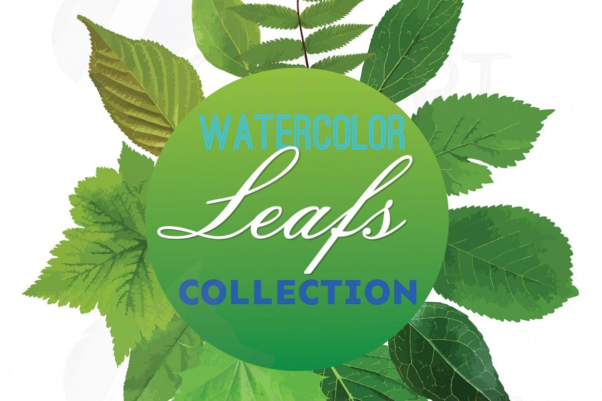 Download 1957+ Watercolor Leaves Svg - SVG Bundles for Cricut, Silhouette and Other Machine