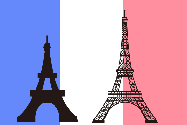 エッフェル塔のイラスト 街 建物系イラスト専門サイト Town Illust