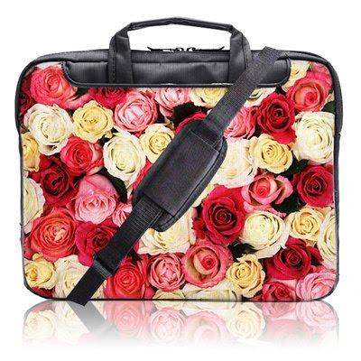 13'3 inch 13 inch Hardwearing Nylon Laptop Carry Case Laptop Bag Laptop Carrier Computer Bag with Side Pockets Handles and Detachable Strap for Lenovo Ideapad/ACER Aspire/Samsung/Packard Bell EasyNote/Toshiba Satellite/HP Pavilion/Sony Vaio/Asus Zenbook/Apple Macbook Air