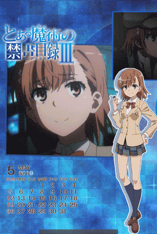 ライブ壁紙 とある魔術の禁書目録 御坂美琴 Ver B