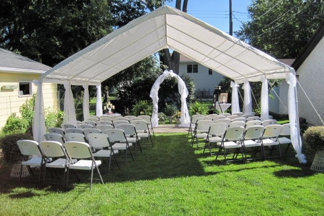 Small Back Yard Wedding Ideas
