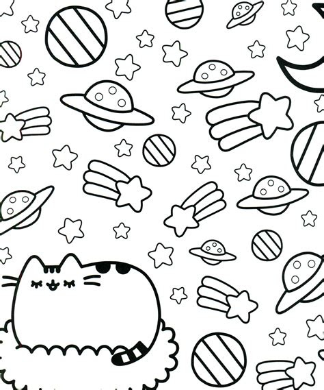 pusheen coloring book pusheen pusheen  cat colouring