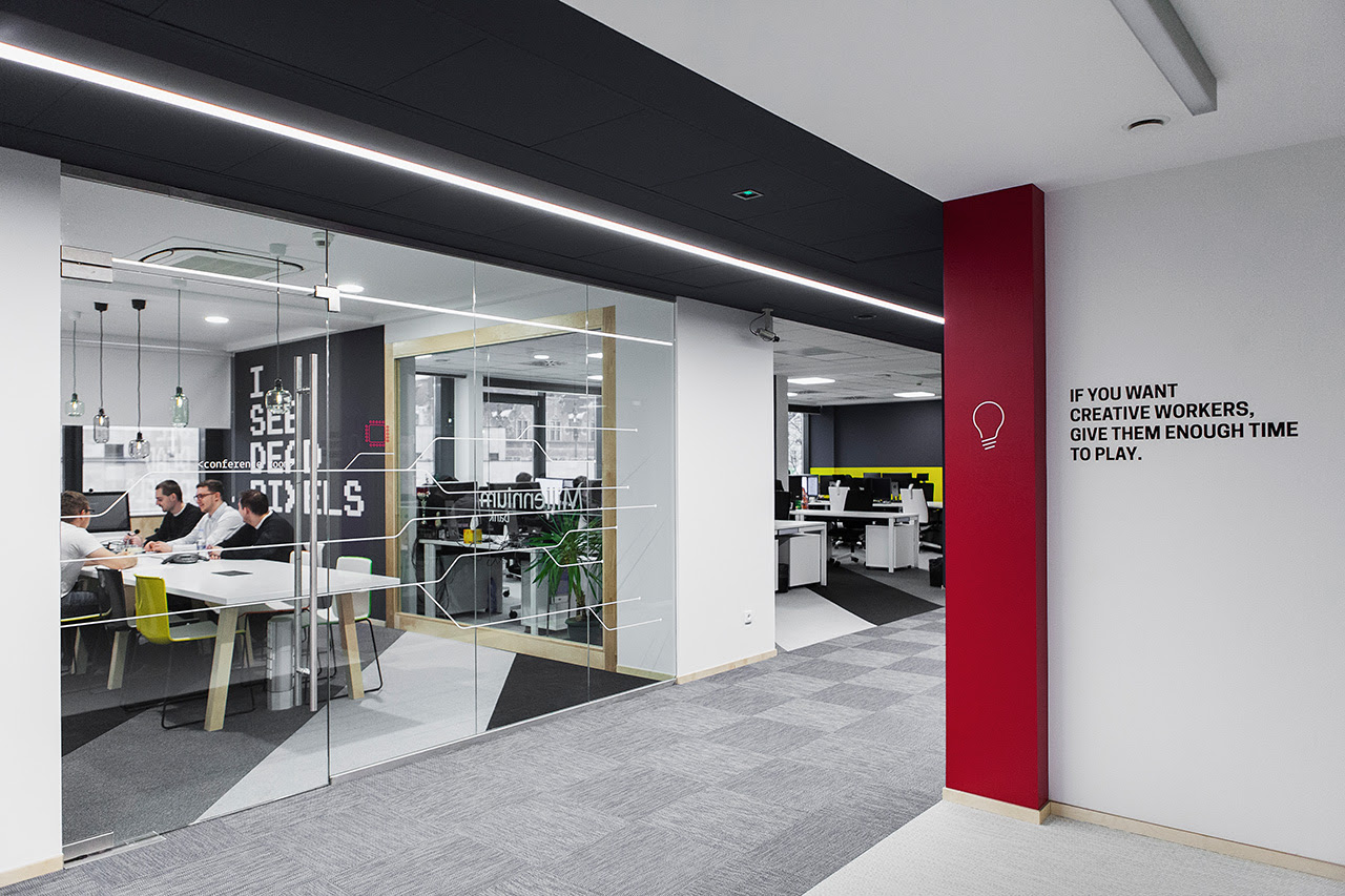 Millennium Bank Biuro It Gdansk Industry Eksner