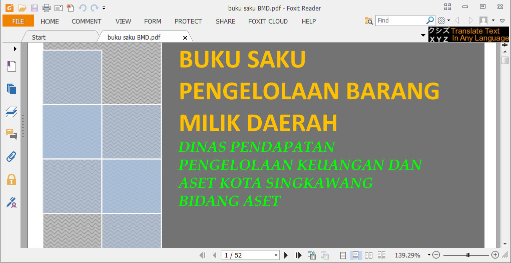 [File Pendidikan] Buku Saku Pengelolaan Barang Milik Kawasan (Bmd)