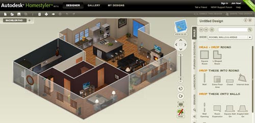 AutoDesk HomeStyler Screenshot: