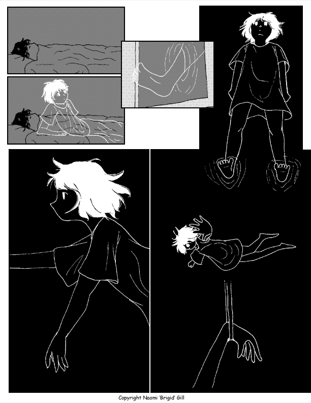 Dream sequence start now.