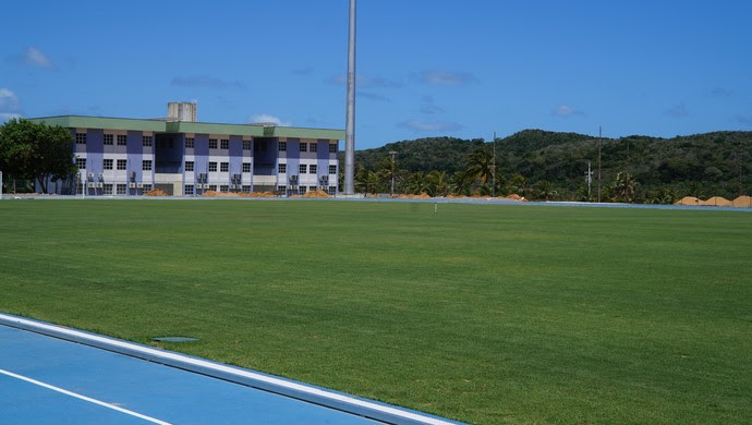 Instalações esportivas da UFRN, em Natal, para a Copa do Mundo (Foto: Augusto Gomes)