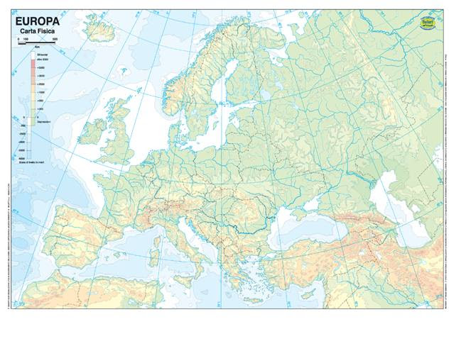 Cartina Europa Politica Muta Da Completare