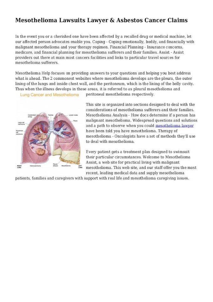 Mesothelioma Cancer Lawsuit : Mesothelioma Lawsuits Asbestos Talcum Powder Exposure / We have a national network of mesothelioma lawyers, the capacity to file a legal claim in any state, and decades of legal details at our disposal.