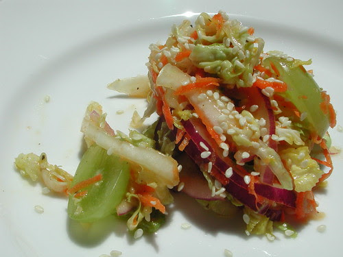 Napa Cabbage and Grape Slaw Napa