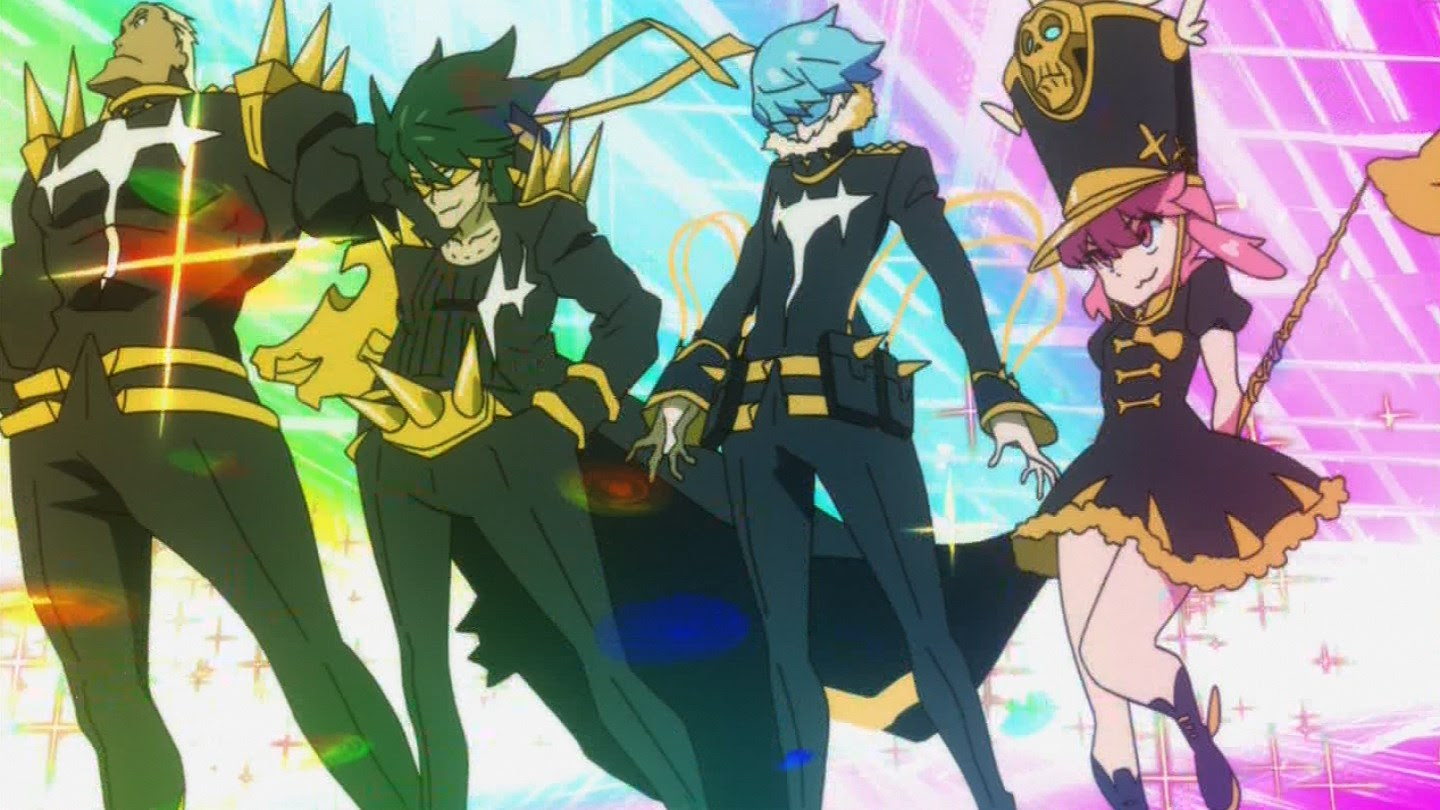 キルラキル 第23話 四天王格好良すぎいいいい しかしこのハイテンションとか勢いとか熱さを維持したまま最終回手前まできたのも凄すぎる やらおん