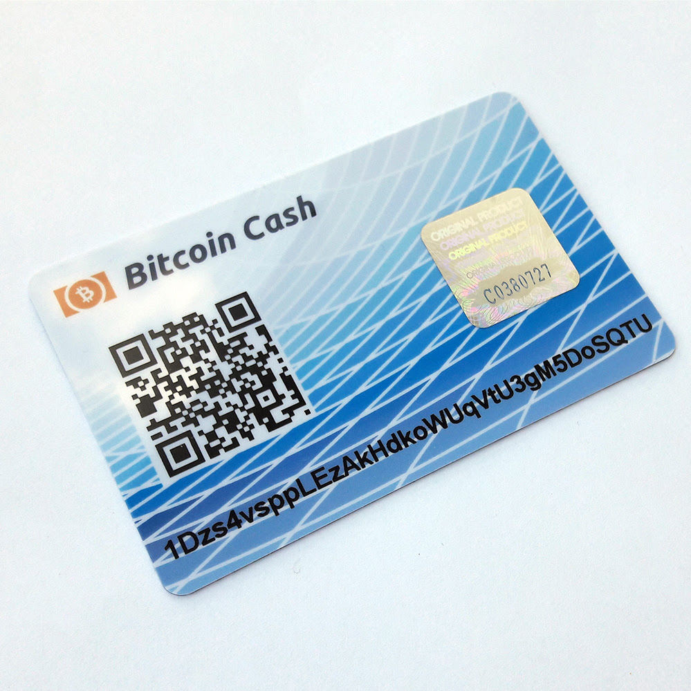 Bitcoin Cash Card Wallet - 