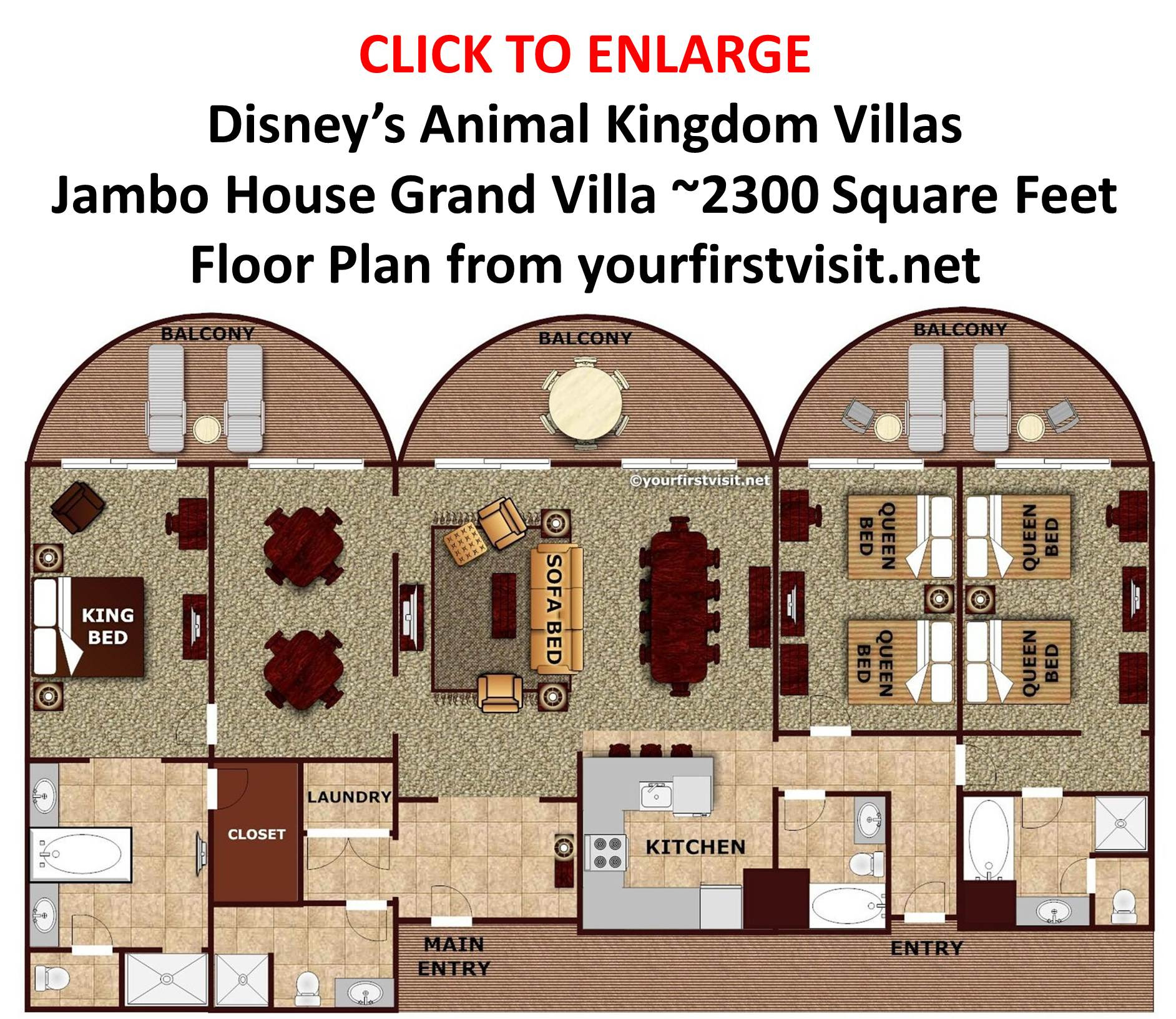 Large Family Deluxe Options at Walt Disney World Large Family Deluxe Options at Walt Disney World