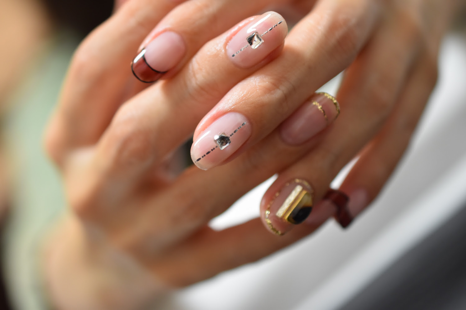 秋のクリアネイル 兵庫県川西市プライベートネイルサロンcasa Nail 兵庫県川西市プライベートネイルサロンcasa Nail
