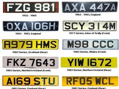 英国の自動車ナンバープレート 西洋アンティーク雑貨や英国miniパーツの販売なら マーズスピード