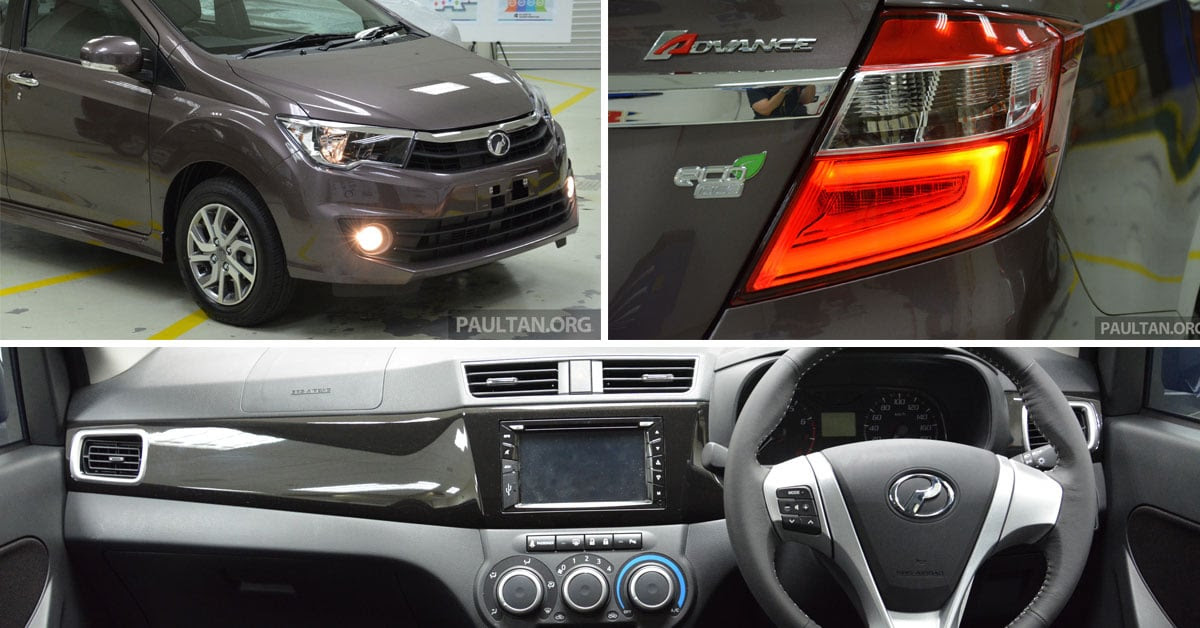 Perodua Bezza sedan prices revealed - RM37k to RM51k