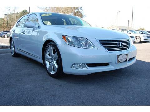 lexus ls 460 white. White Pearl Lexus LS 460