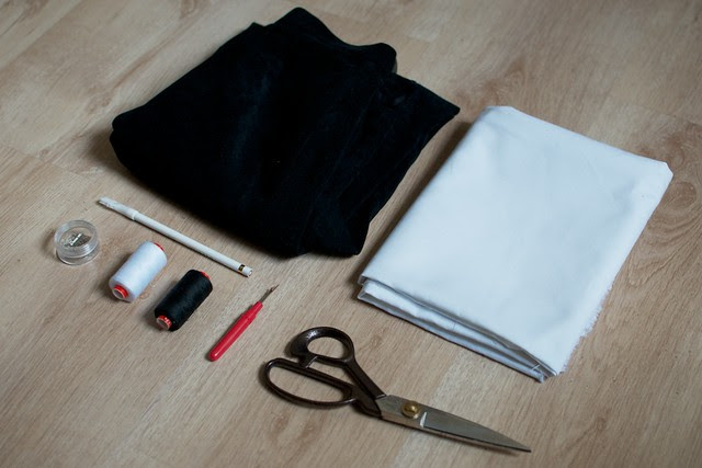 DIY Balenciaga ss13 Ruffle Skirt