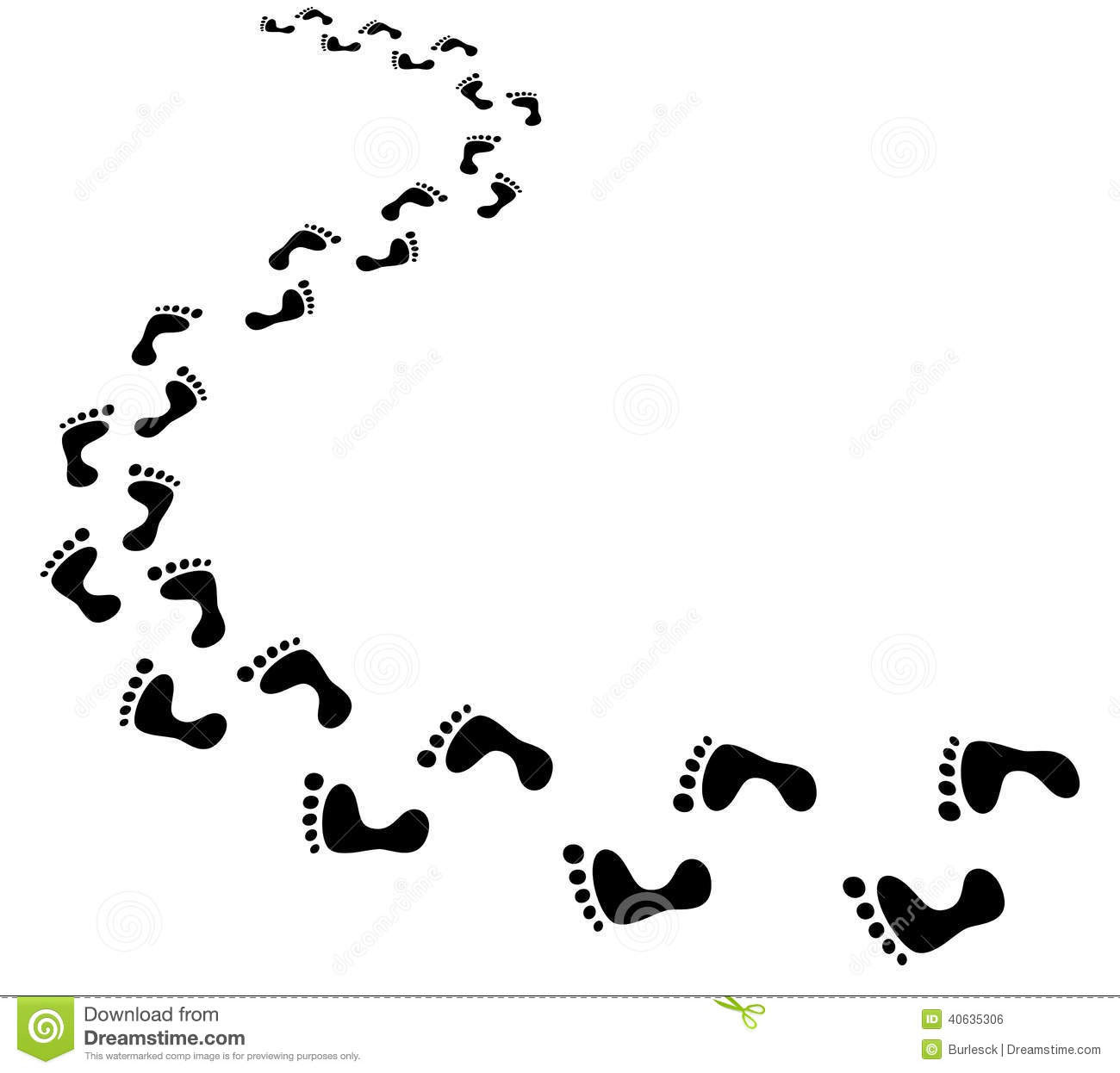 Download footprints clipart black and white 20 free Cliparts ...