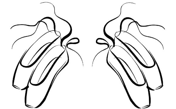 Download Pointe Shoes Drawing at GetDrawings | Free download