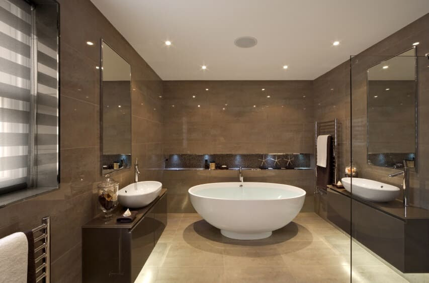 modern design of bathroom Modern Bathroom Designs