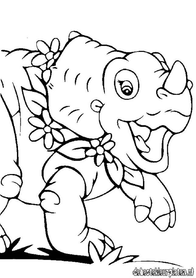 Platvoet101 - Printable coloring pages