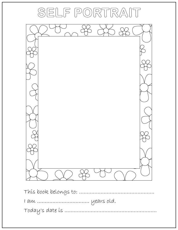 Self Portrait Download Free Self Portrait For Kids Best Coloring Pages