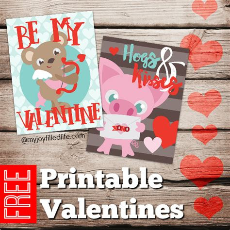  free printable animal valentines animal valentine animal valentine