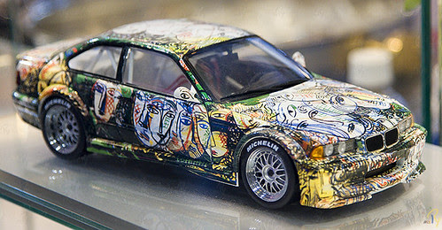 BMW M3 GTR in autoshow