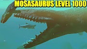gameplay español transistor MOSASAURUS LEVEL 1000, ME SALGO DEL MAPA - FEED AND GROW FISH | Gameplay Español