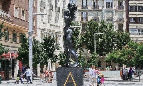 Un día de verano en la Plaza de Felipe II