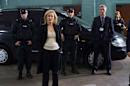 This image released by Netflix shows Gillian Anderson in the Netflix series "The Fall." Anderson stars as a detective named Stella Gibson who hunts a serial killer, played by Jamie Dornan. (AP Photo/Netflix)