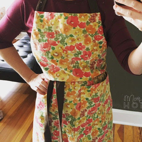diy adjustable apron tutorial pattern
