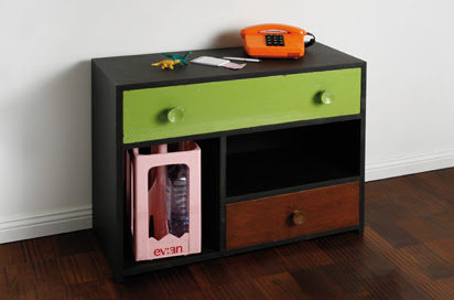 Modern Storage Furniture With Vintage Drawers