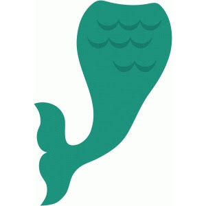 Download Silhouette Design Store - View Design #89404: mermaid tail